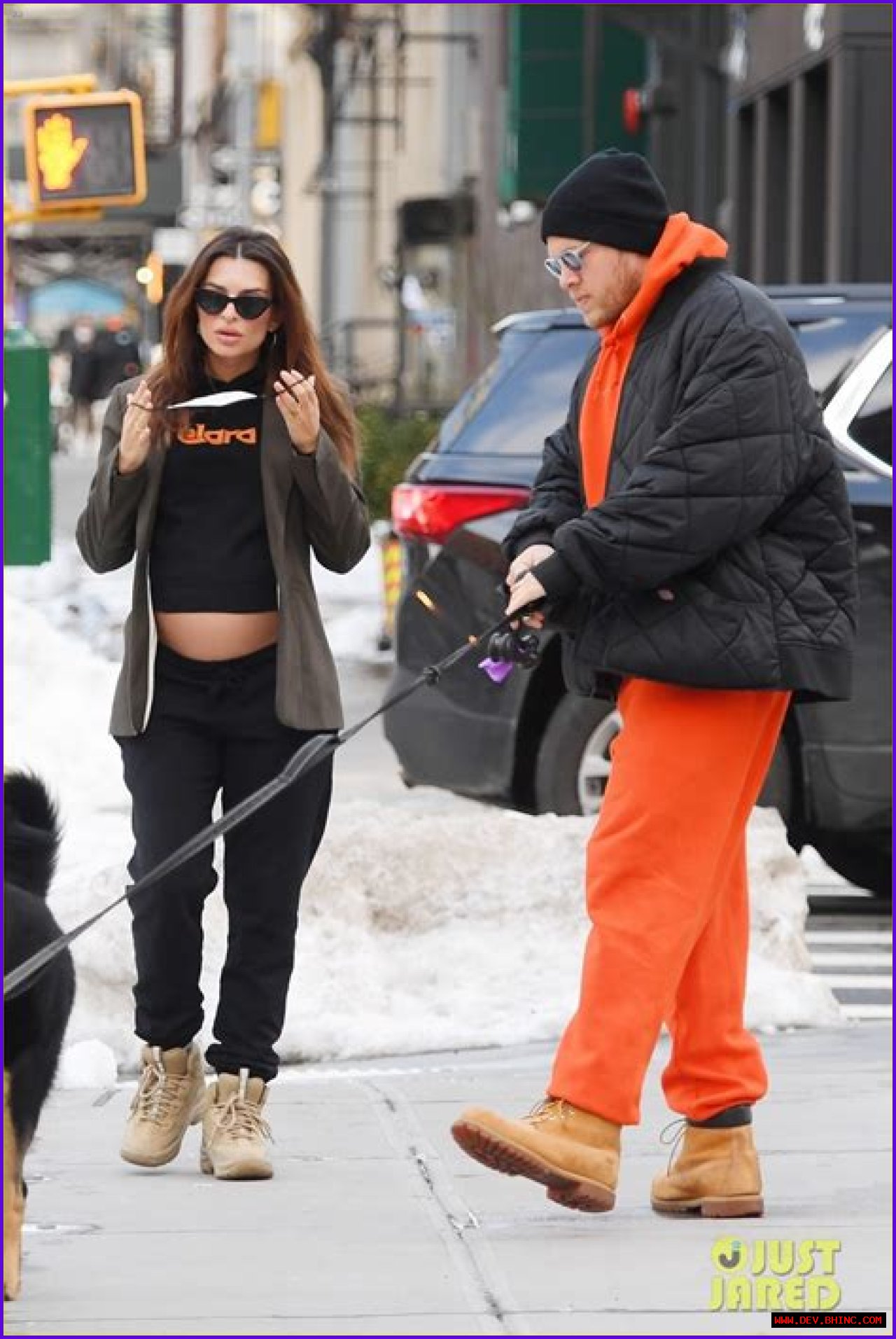 Fans Speculate Emily Ratajkowski’s Baby’s Sex in Sweet Bump Photo With Husband Sebastian Bear-McClard