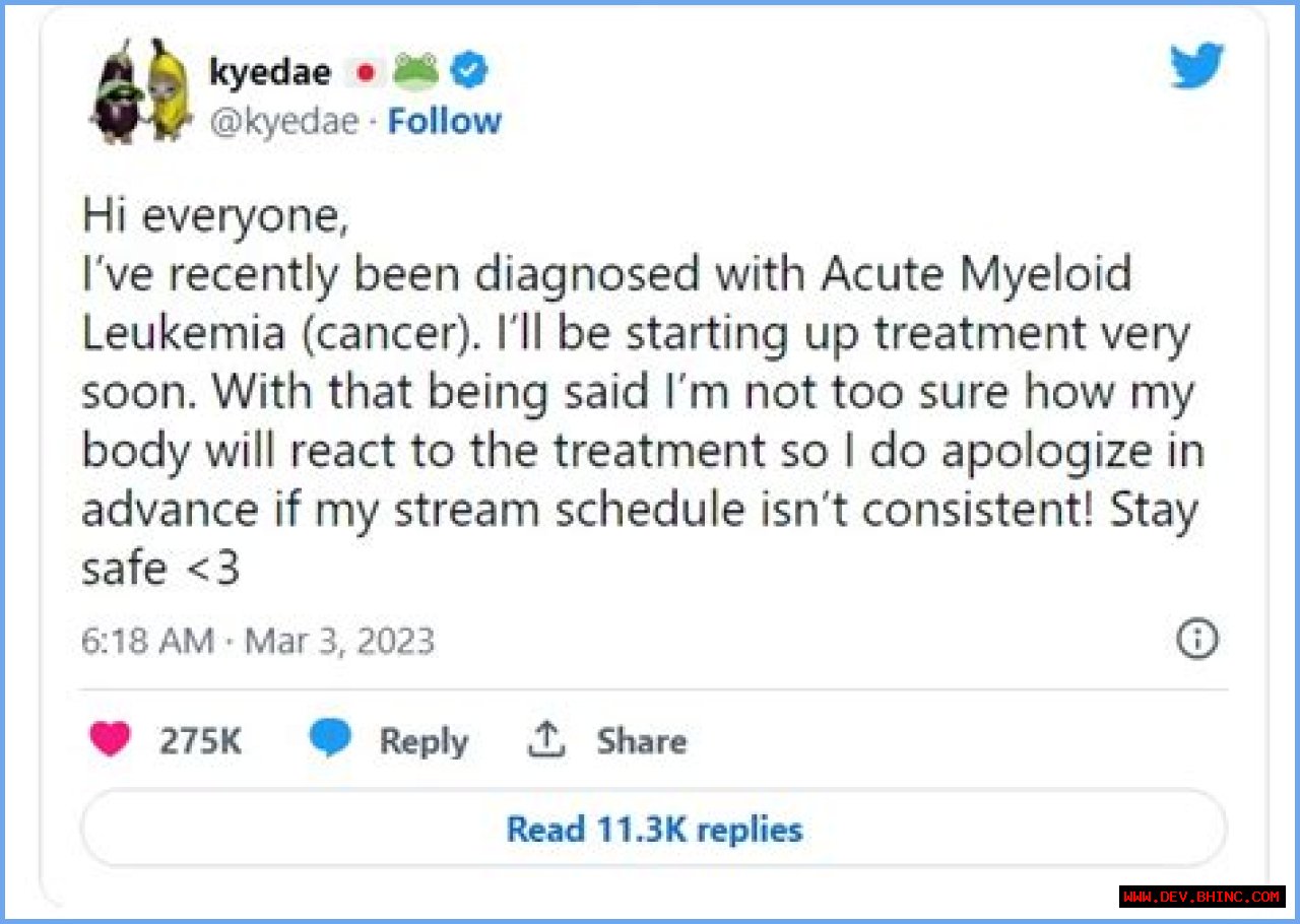 Kyedae Leukaemia Treatment And Cancer Update – Health Age And Wikipedia Bio
