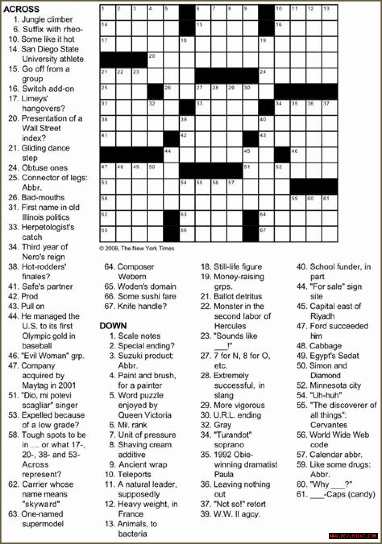 LA Times Sazerac spirits 4 letters Crossword Clue