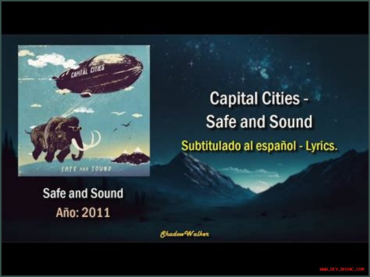 Lyrics to Safe and Sound by Capital Cities, Safe and Sound Lyrics, Reveals Capital Cities Safe and Sound Lyrics