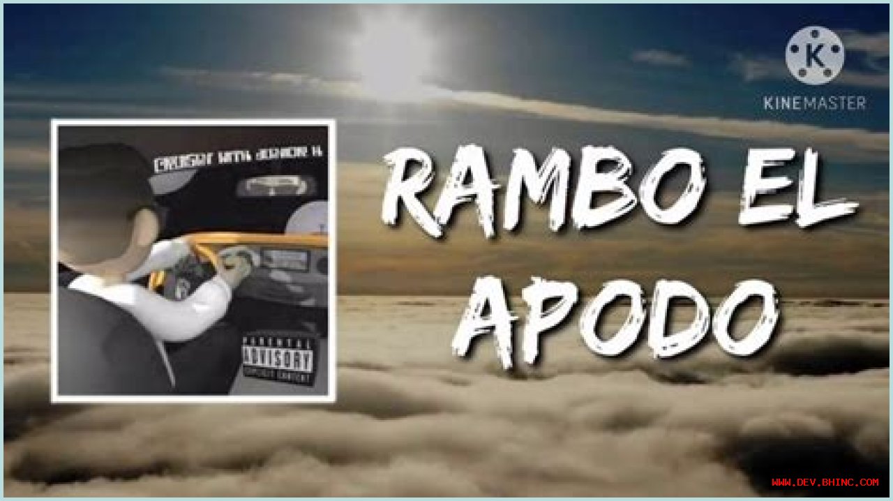 Lyrics & Translations of Rambo El Apodo by Junior H