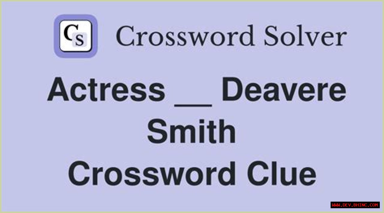 USA Today Empire actress Smith Crossword Clue